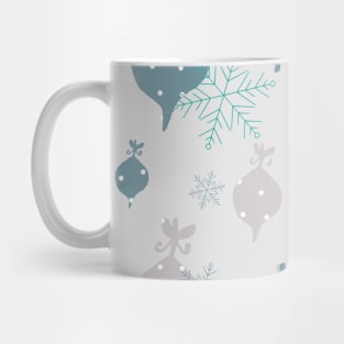 Christmas white ornaments Mug